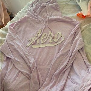 aero long sleeve shirt (baby purple)